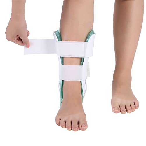 Sprunggelenk Orthese, Gel Sprunggelenkorthese Verstellbare Knöchelbandage Knöchelstütze für Erwachsene Atmungsaktiv Knöchel Stabilisator Schiene für Rechts Links Fuß von Ejoyous