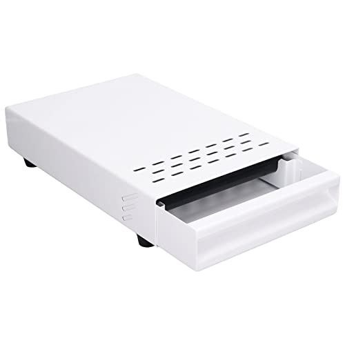 Sudschublade für Kaffeesatz, Abklopfbehälter für Siebträger Gummierter, Schubladen-Typ Espressobehälter für Home Coffee Shop Bar 7.1 x 11 x 2 Zoll (Weiss) von Ejoyous