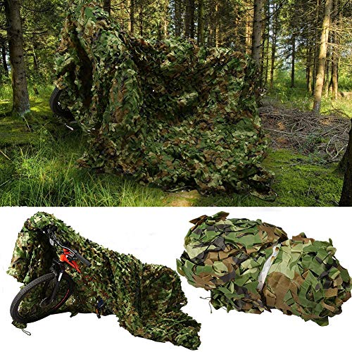 Tarnnetz Netz, Tarnnetz Sichtschutz Deko Tarnung Wald Jagd im Freien Tarnung Waldlandschaft für Freizeit Camping Bars Jagd Deko 1,5 x 5 m Tarnnetz Netz, Tarnnetz Sichtschutz Deko Tarnung Wald Jagd im Freien Tarnung Waldlandschaft für Freizeit Camping Bars Jagd Deko 1,5 x 5 m von Ejoyous