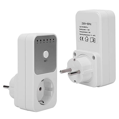 Timer Steckdosenschalter, Plug-in Countdown Timer Switch Controller 230V Präziser Countdown-Schalter für elektrische Geräte Energiesparendes Timer Schalter Controller EU Timer Steckdosenschalter, Plug-in Countdown Timer Switch Controller 230V Präziser Countdown-Schalter für elektrische Geräte Energiesparendes Timer Schalter Controller EU von Ejoyous