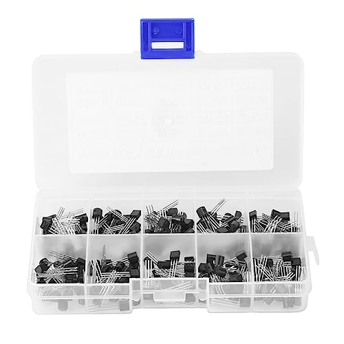 Transistor Set 200 Stück BC327 BC337 BC517 BC547 BC548 BC549 BC550 BC556 BC557 BC558 Sortiment Transistoren Kit Elektronik Transistor Bauelemente Zubehör von Ejoyous