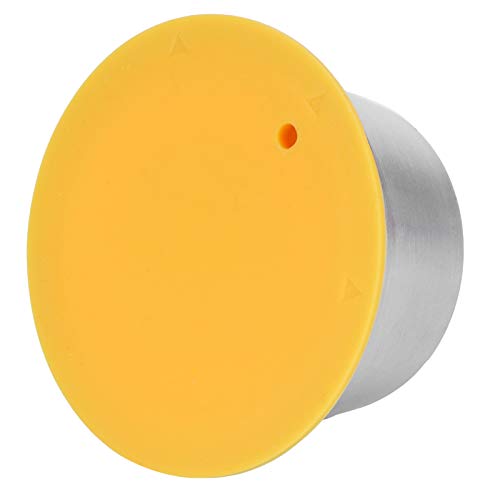 Wiederverwendbare Kaffeekapsel aus Edelstahl Nachfüllbare Filtertasse Capsula Reusable für Kaffeemaschine (Gelb) von Ejoyous