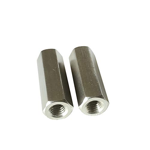 Ersatz Edelstahl Sechskant-Mutter 2 Stücke Zubehör für Ejut Autokleiderbügel zum Upgrade, M8*S13*40mm Ersatz Edelstahl Sechskant-Mutter 2 Stücke Zubehör für Ejut Autokleiderbügel zum Upgrade, M8*S13*40mm von Ejut