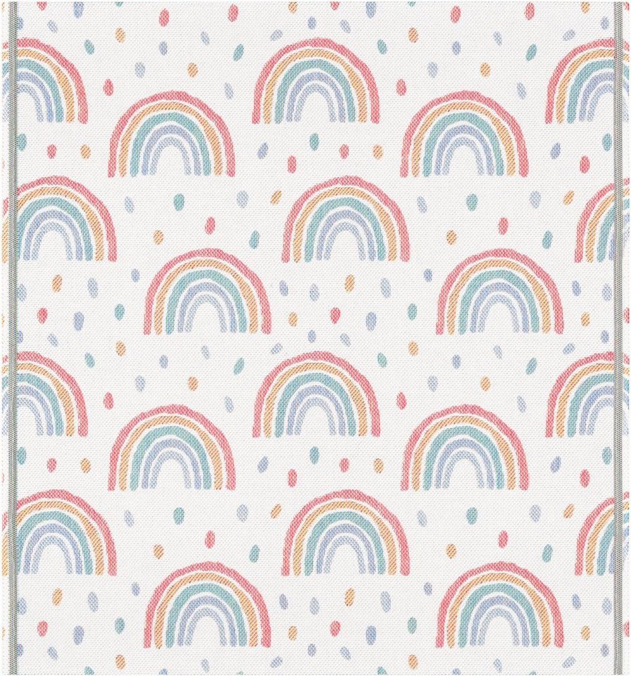 Babydecke Rainbow 70x75 cm, Ekelund, gewebt von Ekelund