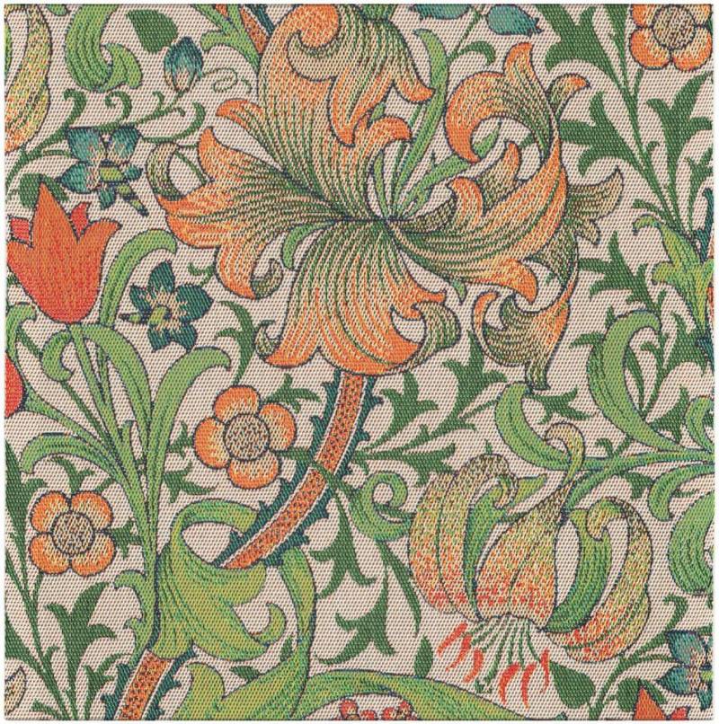 EKELUND MASTER WEAVERS 1692 Stoffserviette Serviette William Morris Golden Lily 35x35 cm, (1 St) von EKELUND MASTER WEAVERS 1692