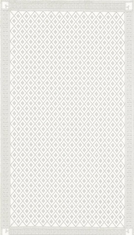 Ekelund Tischdecke Åttebladrose 080 150x260 cm, gewebt von Ekelund