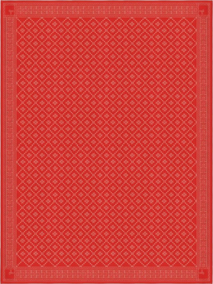 Ekelund Tischdecke Åttebladrose 330 150x150 cm, gewebt von Ekelund