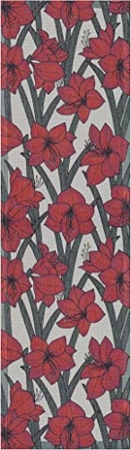 Ekelund - Tischläufer Amaryllis 35x120 cm 100% Baumwolle von Ekelund