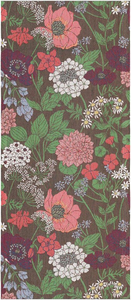 EKELUND MASTER WEAVERS 1692 Tischläufer Tischläufer Blomsterfång 550 35x80 cm, Pixel gewebt (6-farbig) von EKELUND MASTER WEAVERS 1692