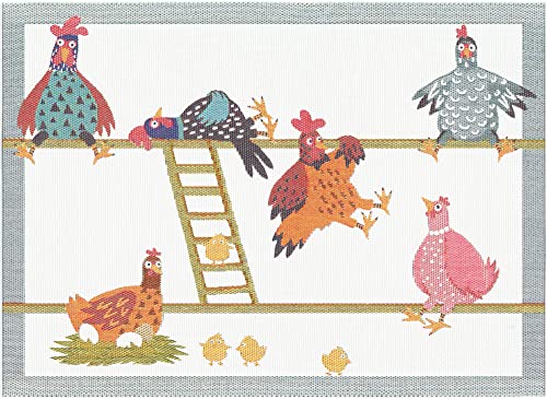 Ekelund - Tischsets (2er Set) Hönshus 35x48 cm 100% Baumwolle von Ekelund