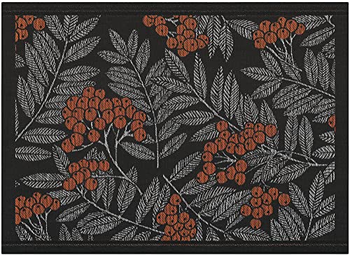 Ekelund - Tischsets (2er Set) Rönnbärsblad 35x48 cm 100% Baumwolle von Ekelund