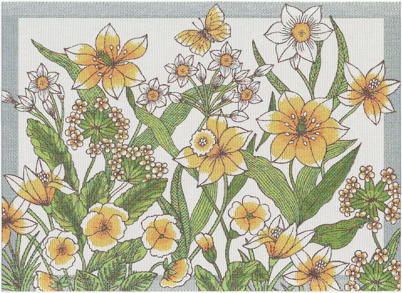Platzset, Daffodil 35x48 cm, Ekelund, (Set, 2-St), unbehandelt von Ekelund