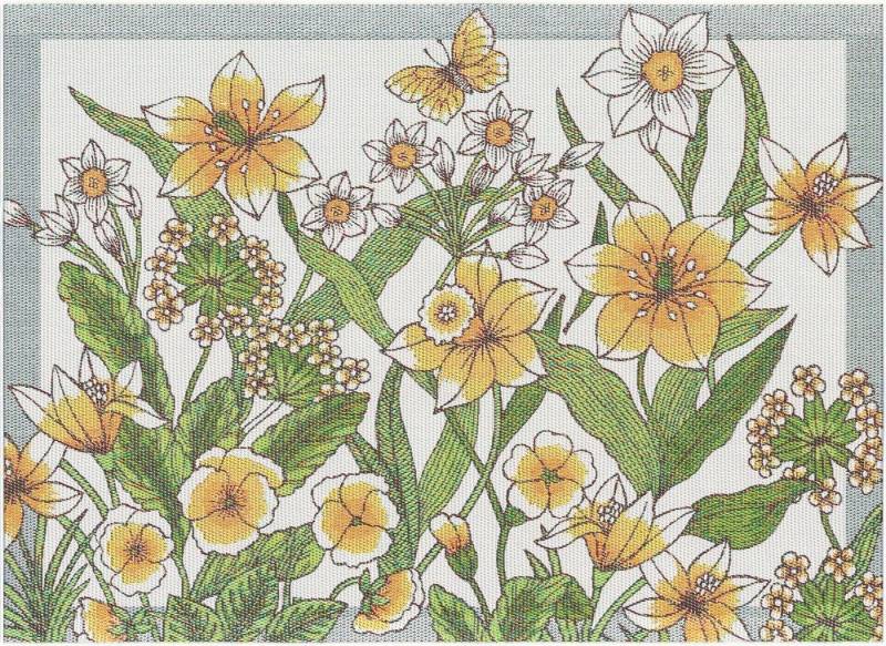EKELUND MASTER WEAVERS 1692 Platzset Daffodil 35x48 cm, (Set, 2-St), unbehandelt von EKELUND MASTER WEAVERS 1692