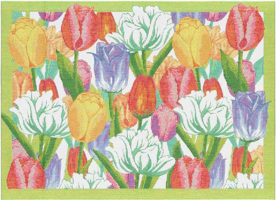 Platzset, tischset/platzdecke vartulpaner / tulpen 35x48 cm, Ekelund von Ekelund