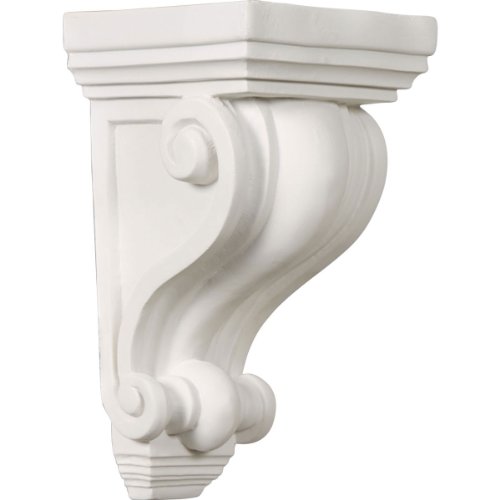 Ekena Millwork COR04X04X07DE 4-Inch W x 4-Inch D x 7 1/2-Inch H Devon Corbel von Ekena Millwork