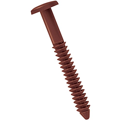 Ekena Millwork LVSL0012RD 3" Lifetime Vinyl Shutter-Lok's, Burgundy Red (12/Bag) von Ekena Millwork
