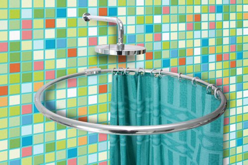 ALU RINGSTANGE Chrom Glänzend RUND Ø 90 cm DUSCHVORHANGSTANGE WINKELSTANGE FÜR DUSCHVORHANG auch als UMKLEIDEKABINE/KABINENSTANGE/UMKLEIDE einsetzbar ALU RINGSTANGE Chrom Glänzend RUND Ø 90 cm DUSCHVORHANGSTANGE WINKELSTANGE FÜR DUSCHVORHANG auch als UMKLEIDEKABINE/KABINENSTANGE/UMKLEIDE einsetzbar von Ekershop
