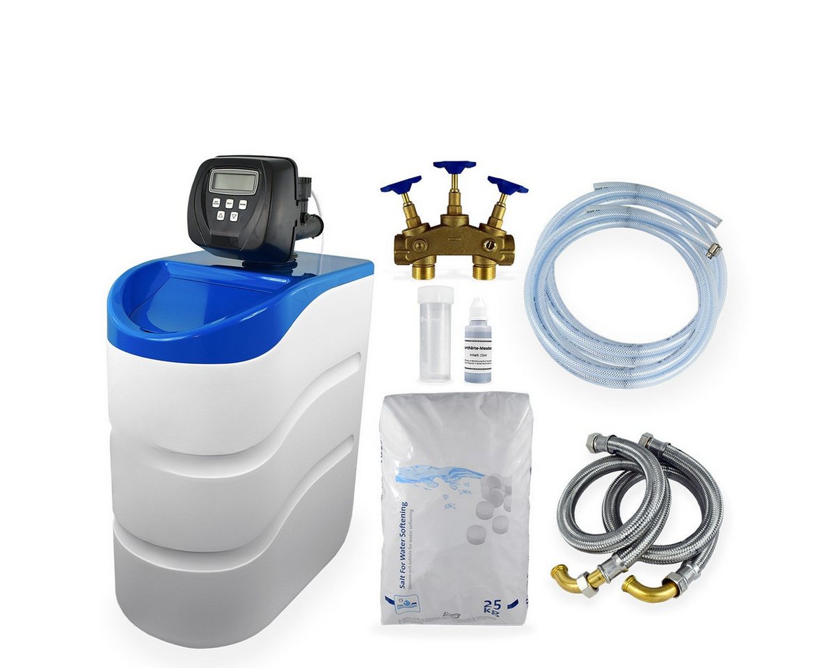 Ekershop Wasser Filter Entkalkung Wasserenthärtungsanlage Entkalkungsanlagen Wasserenthärter (für Einfamilienhaus Komplett mit Anschlussset, [- mit Anschlussset für Einfamilienhaus 2-9 Personen Wasseraufbereitung) Ekershop Wasser Filter Entkalkung Wasserenthärtungsanlage Entkalkungsanlagen Wasserenthärter (für Einfamilienhaus Komplett mit Anschlussset, [- mit Anschlussset für Einfamilienhaus 2-9 Personen Wasseraufbereitung) von Ekershop