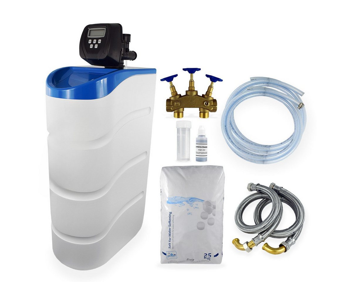 Ekershop Wasser Filter Entkalkung Wasserenthärtungsanlage Entkalkungsanlagen Wasserenthärter (für Einfamilienhaus Komplett mit Anschlussset, [- mit Anschlussset für Einfamilienhaus 2-9 Personen Wasseraufbereitung) Ekershop Wasser Filter Entkalkung Wasserenthärtungsanlage Entkalkungsanlagen Wasserenthärter (für Einfamilienhaus Komplett mit Anschlussset, [- mit Anschlussset für Einfamilienhaus 2-9 Personen Wasseraufbereitung) von Ekershop
