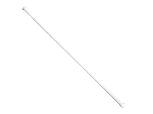 Extra Dick Alu Duschvorhangstange Weiß 140-250 cm Weiß Teleskopstange Klemmstange Wannen Stange von Ekershop