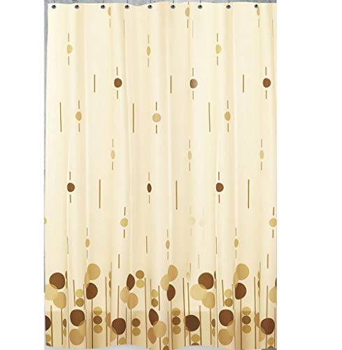 Ekershop Textil DUSCHVORHANG 120x200cm EINTEILIG Farbe Hell & Dunkel Braun, Beige inkl. Ringe Ekershop Textil DUSCHVORHANG 120x200cm EINTEILIG Farbe Hell & Dunkel Braun, Beige inkl. Ringe von Ekershop