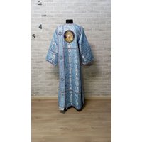 Sticharion Des Diakons Mit Ikone Der Mutter Gottes Auf Rückseite - Diakonalbe Orthodoxes Gewand Gewänder Stikharion Sticharion Des Diakons Mit Ikone Der Mutter Gottes Auf Rückseite - Diakonalbe Orthodoxes Gewand Gewänder Stikharion von EkklesiaStore