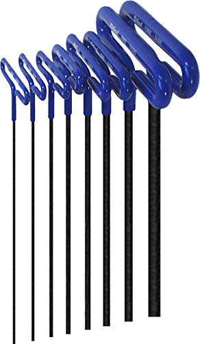 Eklind 55198 2–10 mm Größe Serie Kissen Grip Hex t-key-Set mit Tasche – Stahl (8-teilig) von Eklind