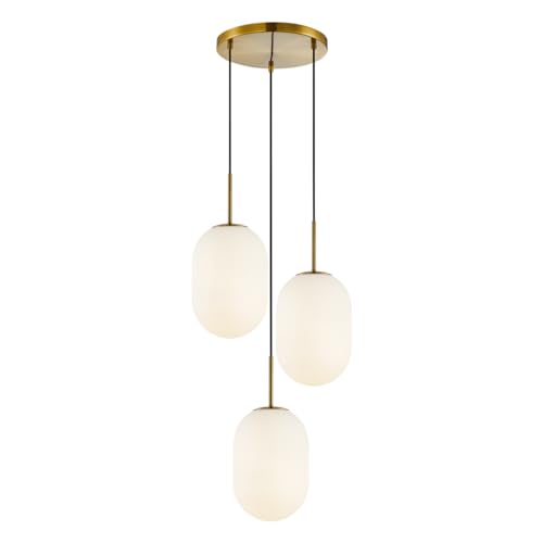Eko-Light Milagro ALIAS GOLD Pendelleuchte 3xE14 Kreis Deckenleuchte Deckenlampe Hängeleuchte Eko-Light Milagro ALIAS GOLD Pendelleuchte 3xE14 Kreis Deckenleuchte Deckenlampe Hängeleuchte von MILAGRO