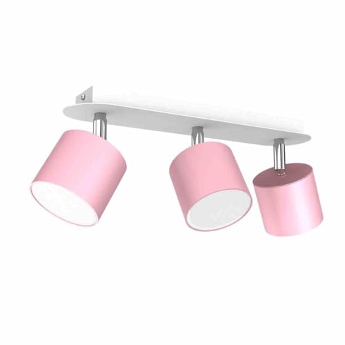 Eko-Light Milagro Deckenleuchte DIXIE PINK 3xGX53 Deckenlampe Kinderzimmer Kinderleuchte Kinderlampen von Eko-Light