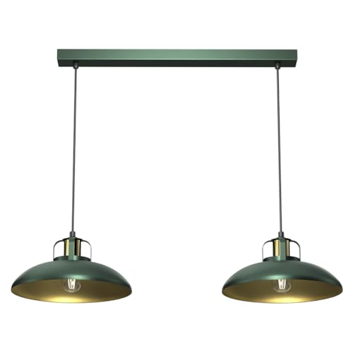 Eko-Light Milagro FELIX GRÜN/GOLD Pendelleuchte 2xE27 Deckenleuchte Deckenlampe Hängeleuchte Eko-Light Milagro FELIX GRÜN/GOLD Pendelleuchte 2xE27 Deckenleuchte Deckenlampe Hängeleuchte von MILAGRO
