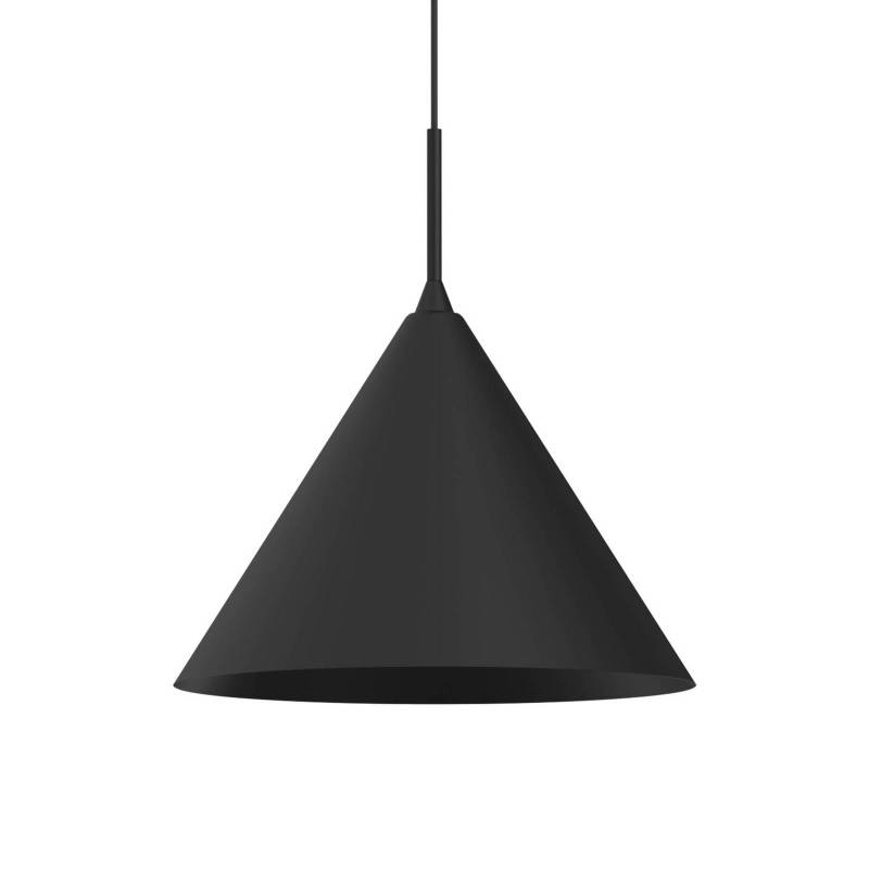 Hängeleuchte Capital, schwarz, 1-flammig, Ø 32 cm, GX53 von Eko-Light