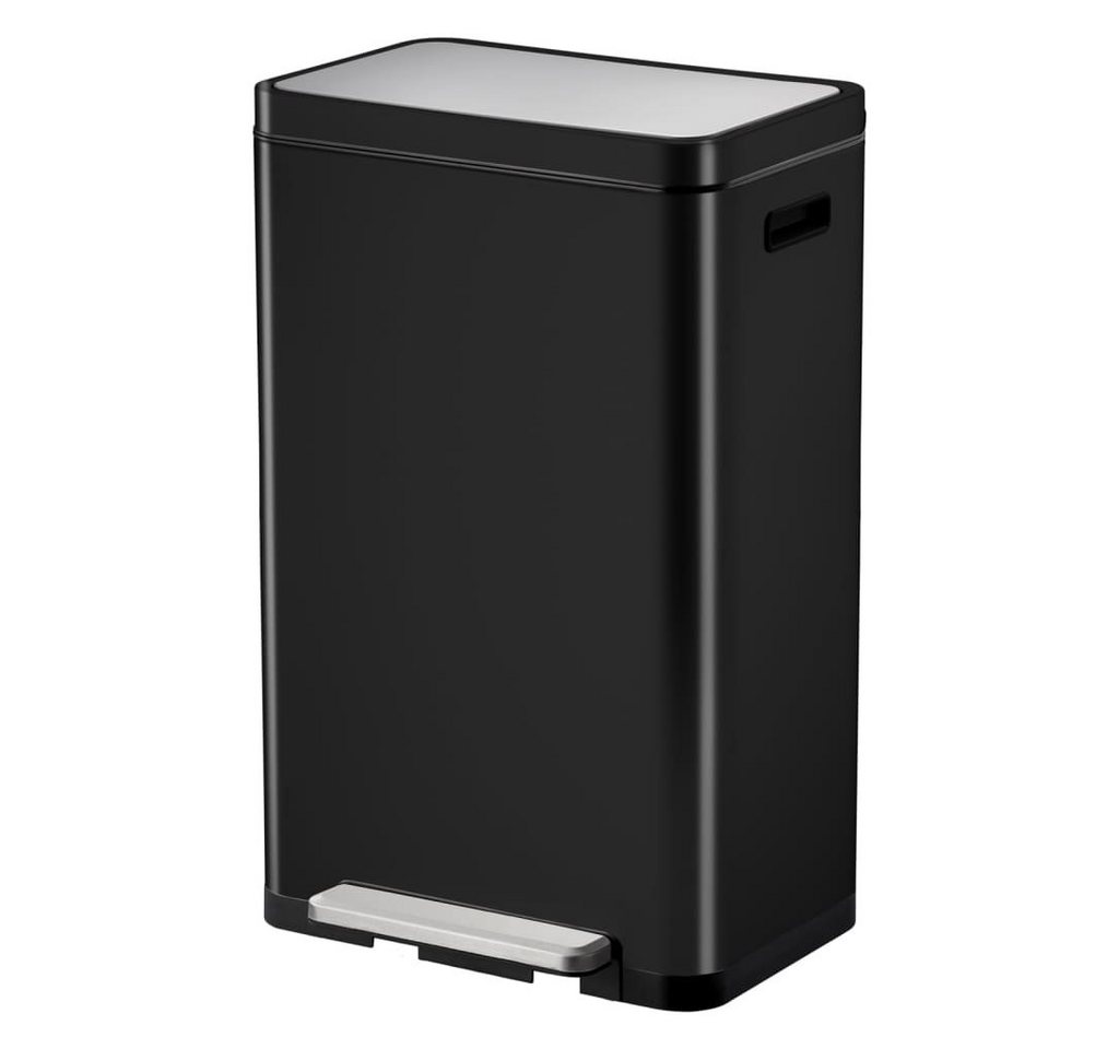 Eko Mülleimer Tretmülleimer X-Cube 30 L Schwarz von Eko