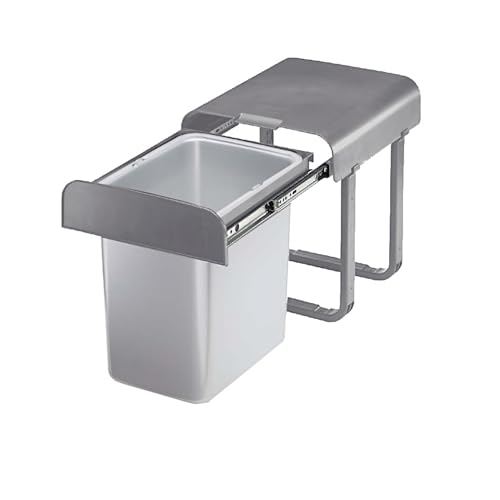 Ekotech Abfallsammler Aladin 16 Liter grau ab 40cm Schrankbreite von EKOTECH