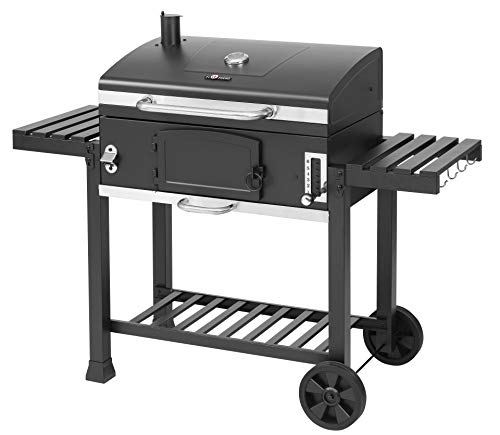 El Fuego Holzkohlegrill Ontario XXL, schwarz von El Fuego