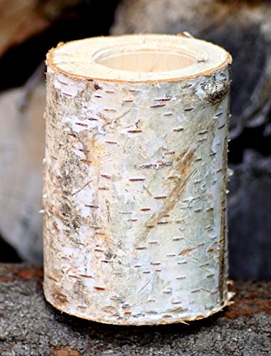 Kerzenhalter aus Birkenholz Höhe 10 cm Kerzenständer Teelichthalter Birkenstamm Birke Massivholz Kerzenhalter aus Birkenholz Höhe 10 cm Kerzenständer Teelichthalter Birkenstamm Birke Massivholz von El Natural - Produkte aus der Natur