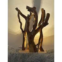 Wood Lamp Wood Lamp von ElaDesignKunst