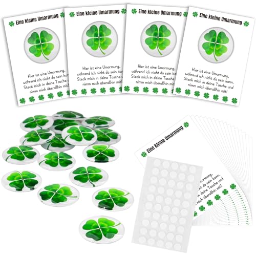 30 Set Vierblättriges Kleeblatt Geschenk für Dankeschön Dankeschön Geschenke Glücksbringer Pocket Hug mit Aufmunterung Karte,Glücksklee Glassteine, Glücksgeschenke Prüfung Geschenk zum Schulanfang 30 Set Vierblättriges Kleeblatt Geschenk für Dankeschön Dankeschön Geschenke Glücksbringer Pocket Hug mit Aufmunterung Karte,Glücksklee Glassteine, Glücksgeschenke Prüfung Geschenk zum Schulanfang von ElaDüne