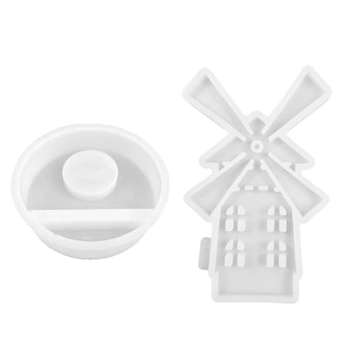 3D Kerzenständer Silikonform Windmühle Kerzensockel Formen Gips Kerzenhalter Form Home Dekorationen Formen 3D Kerzenständer Silikonform Windmühle Kerzensockel Formen Gips Kerzenhalter Form Home Dekorationen Formen von Eladcncmc