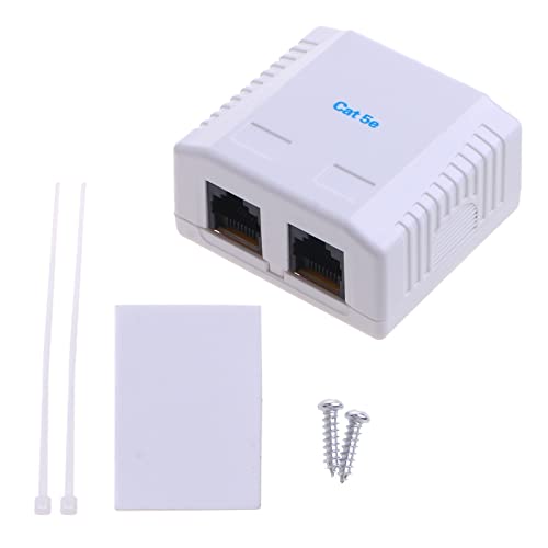 Eladcncmc CAT5e Ethernet-Koppler-Anschluss auf CAT5e 8P8C Verlängerungskabel Inline Eladcncmc CAT5e Ethernet-Koppler-Anschluss auf CAT5e 8P8C Verlängerungskabel Inline von Eladcncmc