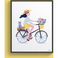 Ein Sommer Mit Dem Fahrrad von Elaillce