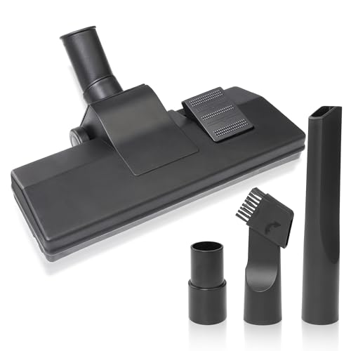 Universal Staubsaugerbürste mit Adapter und 2 Düsen - Kompatibel mit 32-35mm Staubsaugern für Hartböden und Teppiche mit Siemens, Bosch, AEG, Miele, Philips, Samsung, Dirt Devil, Panasonic von Elalove