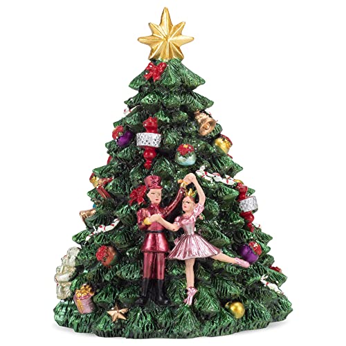 Elanze Designs Ballett Weihnachtsbaum Musical Carousel Plays Nussknacker Suite von Elanze Designs