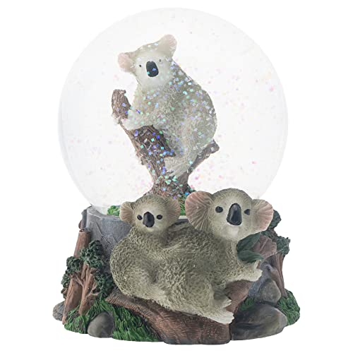 Elanze Designs Kletternde Koala-Familie, Musik-Wasserkugel, 100 mm von Elanze Designs