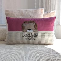 Namenskissen Mädchen Junge, Taufkissen, Kissen Mit Namen Löwe, Kinderkissen Personalisiert Zur Geburt, Babykissen Bestickt Namenskissen Mädchen Junge, Taufkissen, Kissen Mit Namen Löwe, Kinderkissen Personalisiert Zur Geburt, Babykissen Bestickt von ElariHandmadeDesign