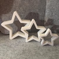 Weihnachtliche Sterne, 3D Gedruckte Dekosterne, Weihnachtliche Dekoration, Festliche Dekoration, Winterdeko , Weihnachtsdeko Weihnachtliche Sterne, 3D Gedruckte Dekosterne, Weihnachtliche Dekoration, Festliche Dekoration, Winterdeko , Weihnachtsdeko von ElasDekoVielfalt