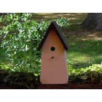 Vogelhaus in Verschiedenen Dachfarben Zum Selbst Bemalen/Gestalten von ElasHandgemachtes