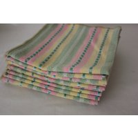 Tischservietten in Pastellstreifen Aus Rosa, Grün, Blau Und Gelb | 8Er, 12Er 16Er Set von ElasIdea