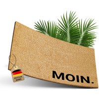 Elbfuchs® Kokos Fußmatte 60x40cm | Moin Extra Rutsch - Und Wetterfeste Schmutzfangmatte Kokosmatte Innen - Außen Für Die Haustür von ElbFuchs