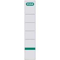 10 ELBA Ordneretiketten weiß für 5,0 cm Rückenbreite von Elba