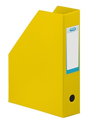 ELBA 400080224 Zeitschriftenständer 32 x 24 cm Rücken 7 cm PVC gelb von Oxford